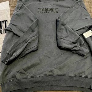 NWT Taylor Swift The Eras Tour Blue Crewneck- bought inside in Santa Clara